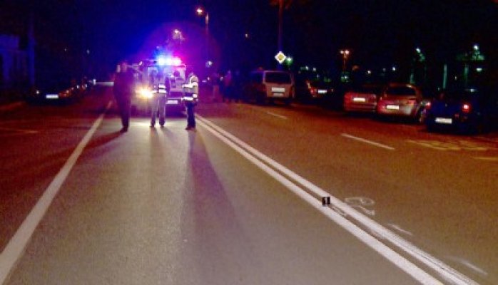 Accidentat: a traversat în fugă, la doi paşi de trecerea de pietoni